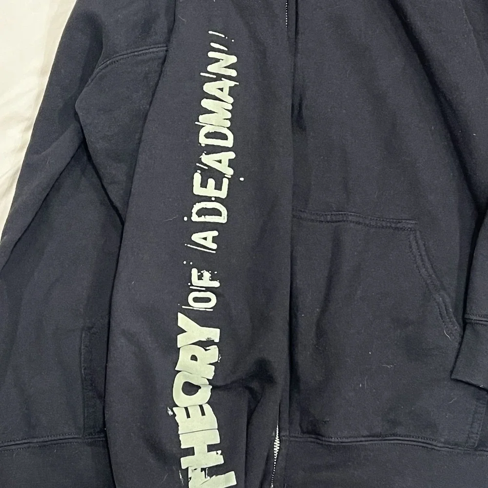 Theory of a Deadman Band Hoodie XL Black Heavy Blend Zip Up Medusa Graphic - Picture 6 of 8